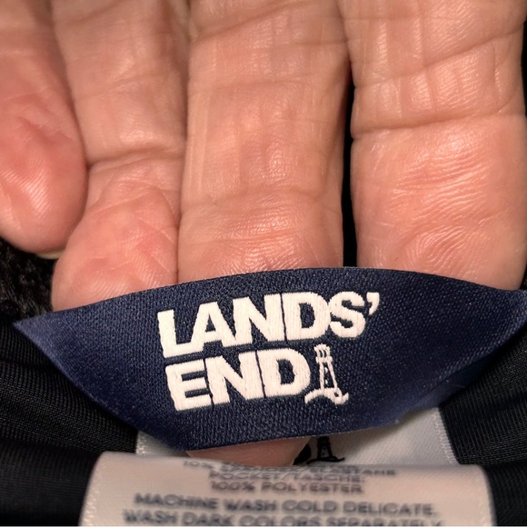 Lands' End Black Athletic Shoes for Active Comfort Size 8 - Picture 3 of 7